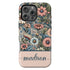 Custom Name Botanical Wildflowers Meadows iPhone Case